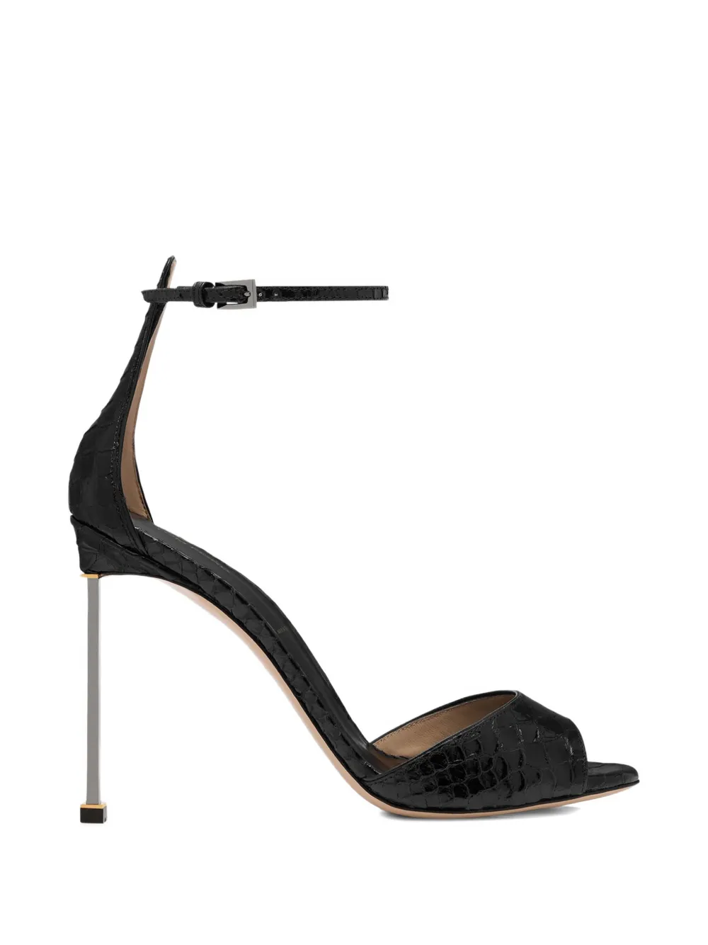 TOM FORD ankle strap heeled sandals Zwart