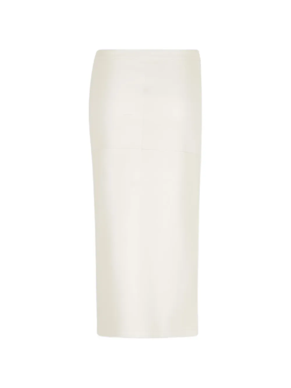 Rabanne Midi-rok met ruches en knopen Beige