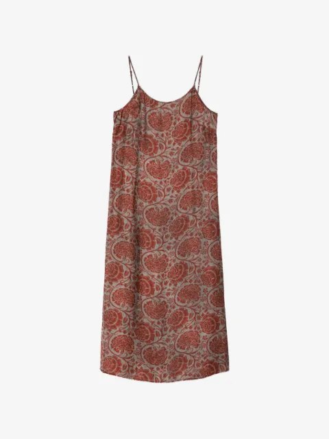 Uma Wang floral-print midi dress