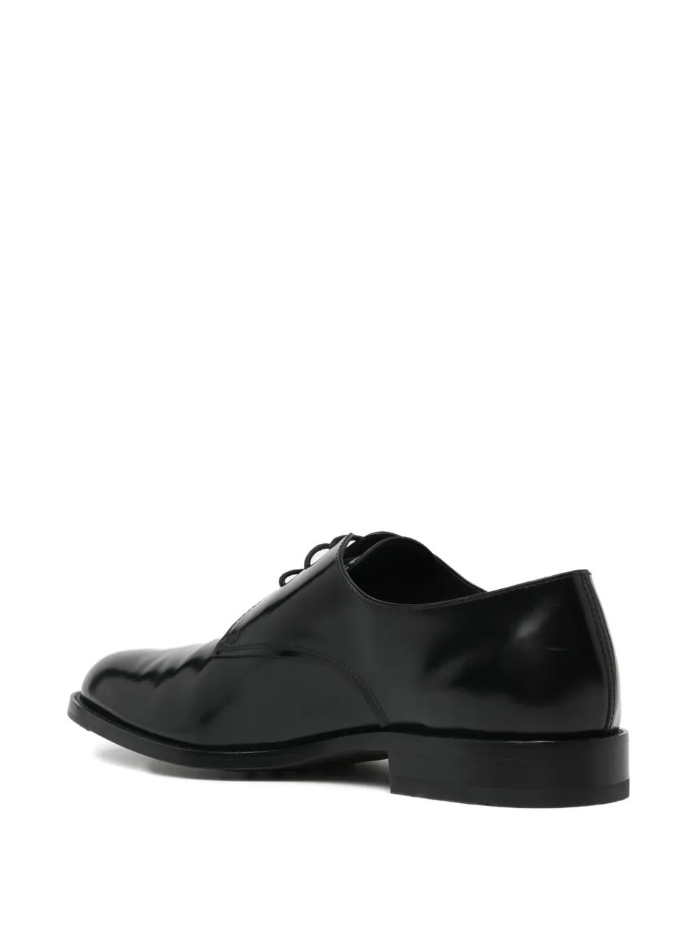 Tod's Leren derby schoenen Zwart