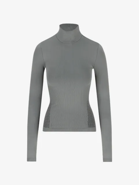 FENDI monogram turtleneck top