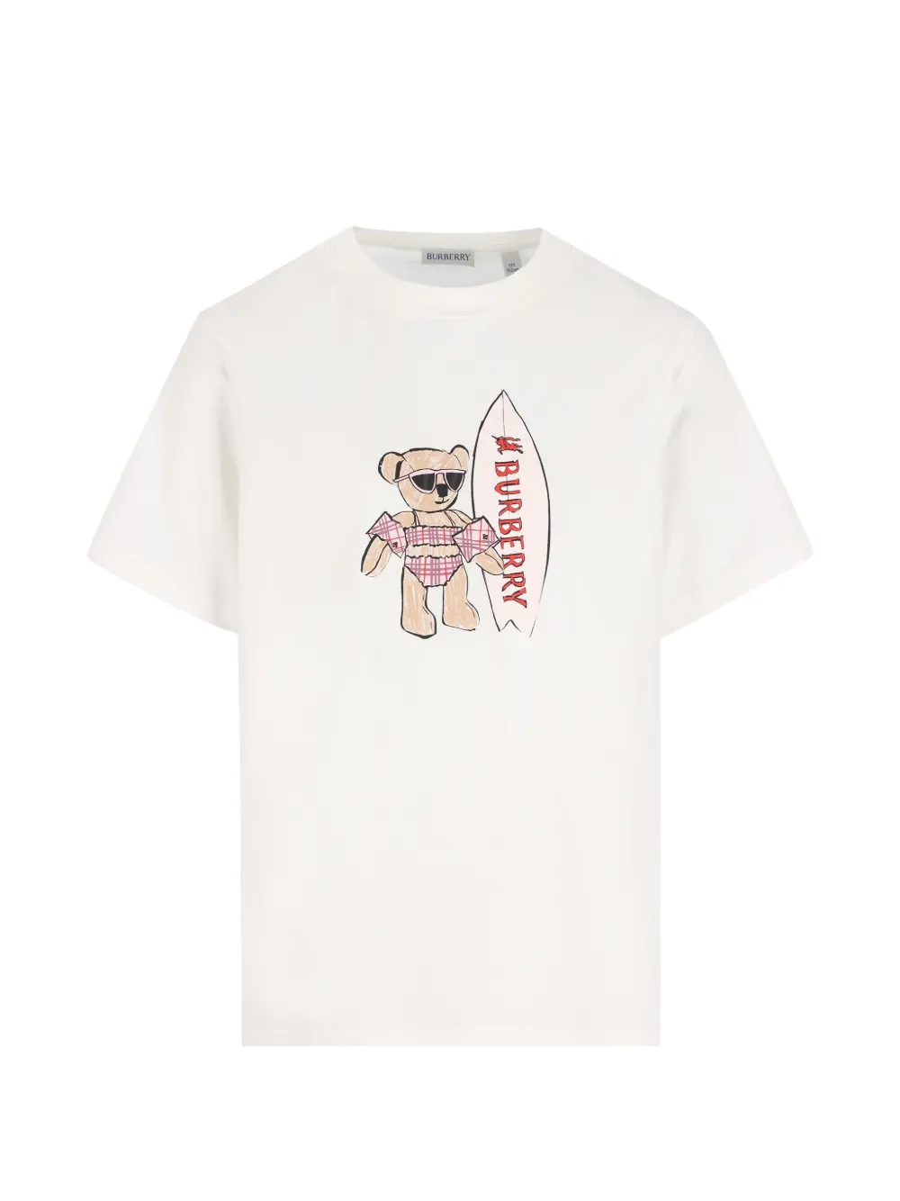 Burberry Kids graphic-print T-shirt - Bianco