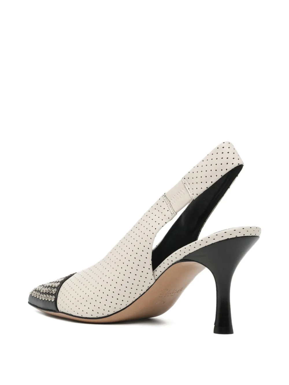 Chloé 75mm Alba pumps Beige