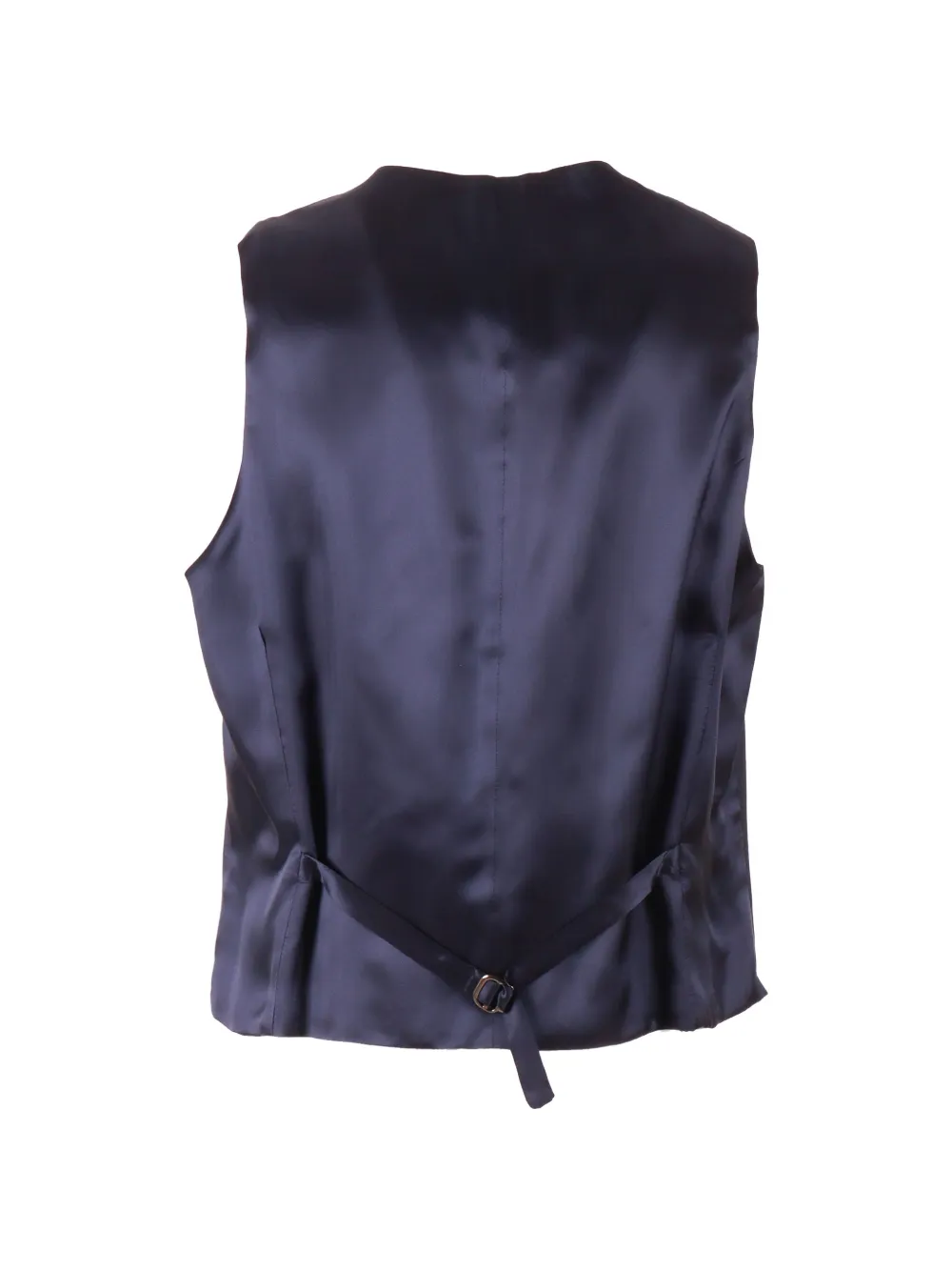 LUIGI BIANCHI MANTOVA Gilet van scheerwol Blauw