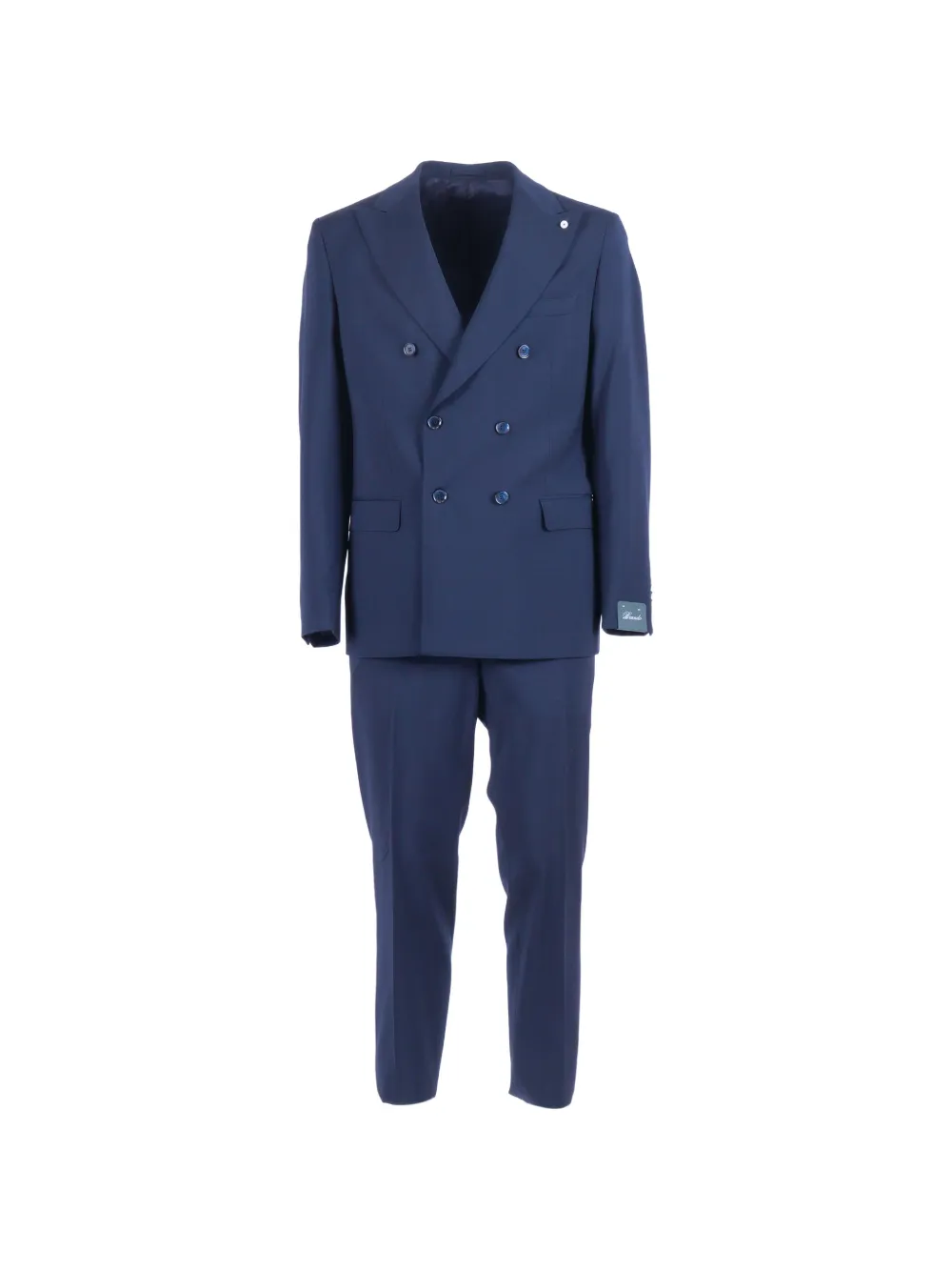 BRANDO double-breasted suit - Blu