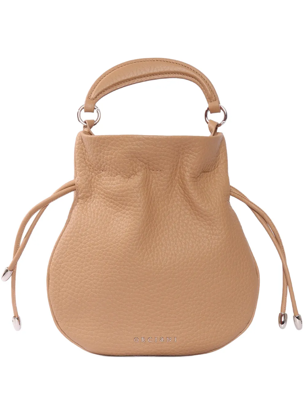 Orciani drawstring-detail tote bag - Toni neutri