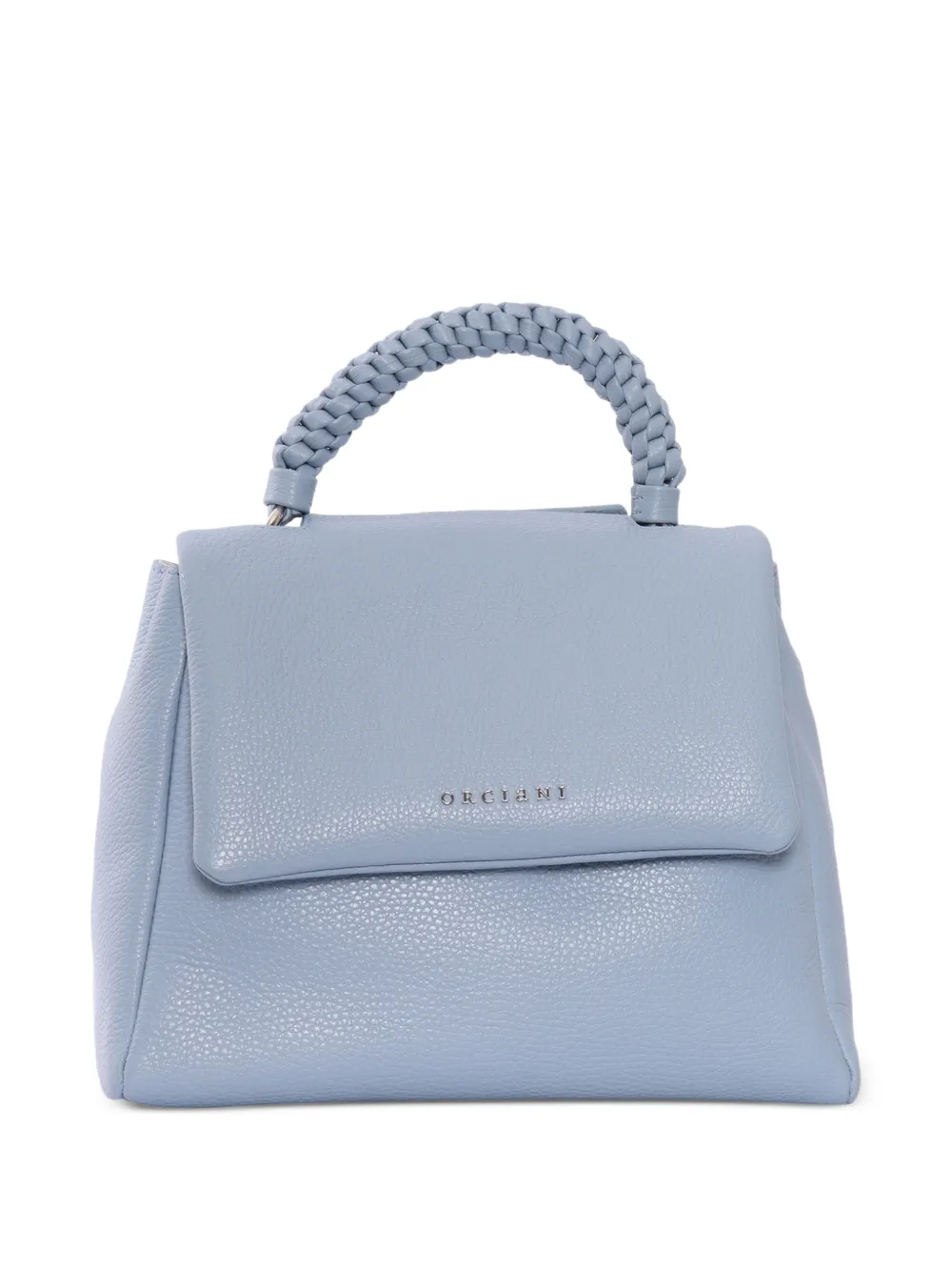 Orciani small Sveva Sense Scooby braided-handle tote bag - Blu