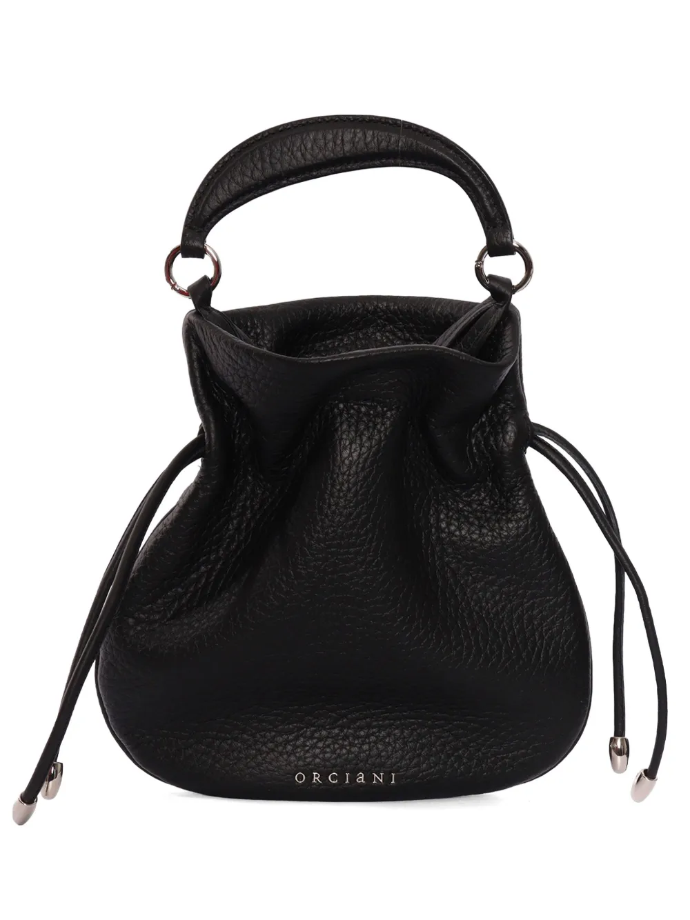 Orciani drawstring-fastening tote bag - Nero
