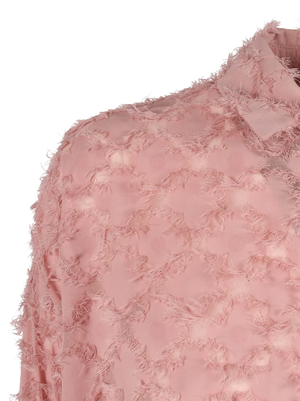 Douuod Kids Gerafeld shirt Roze