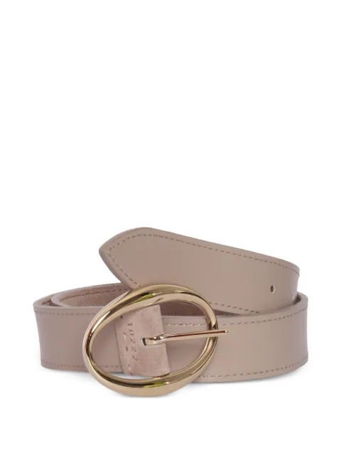 Orciani oval buckle leather belt