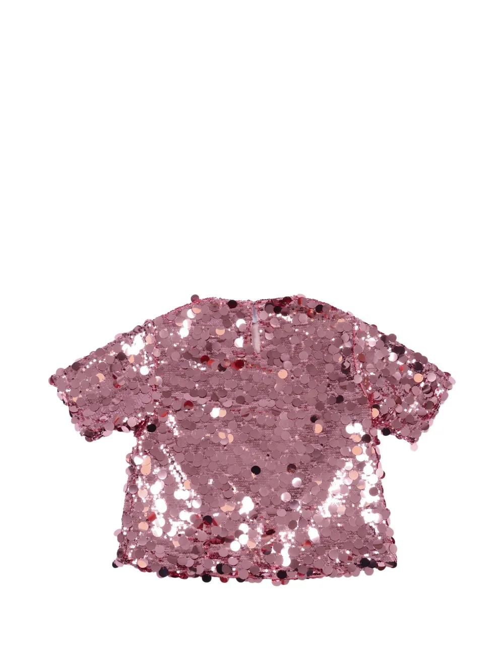Douuod Kids Shirt verfraaid met pailletten Roze