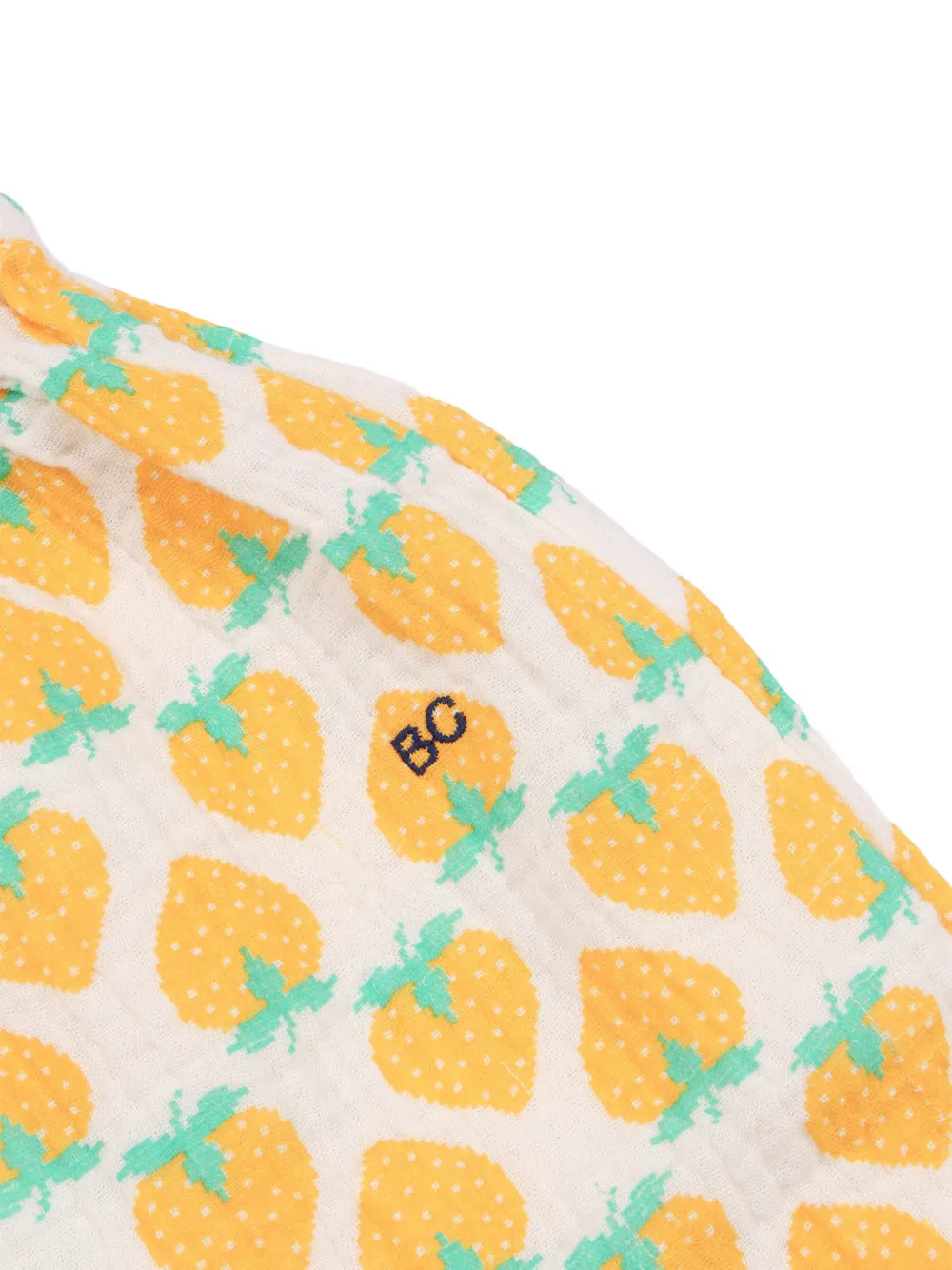 Bobo Choses Broek met aardbeipatroon Geel