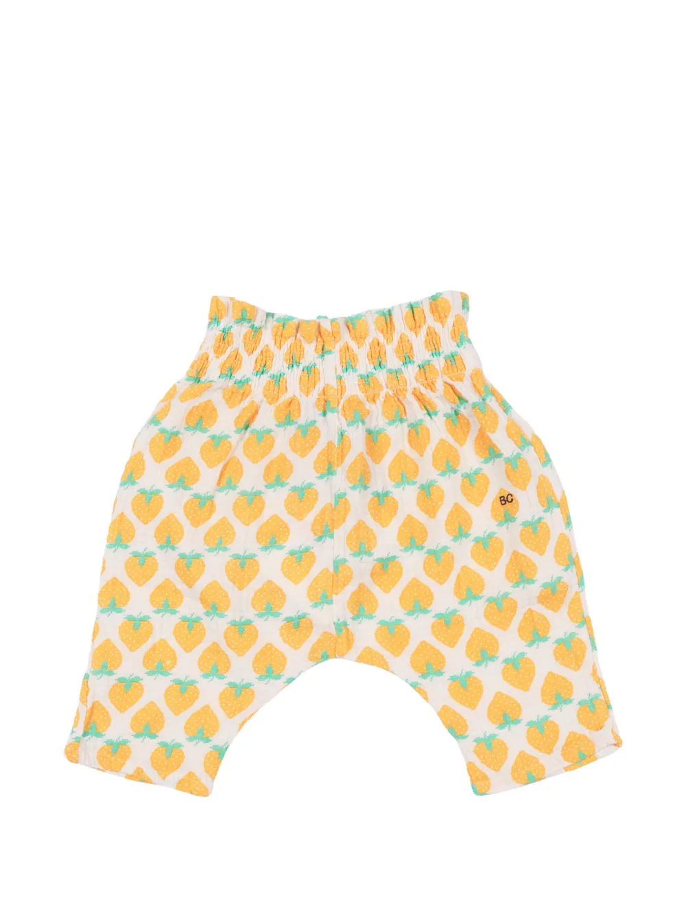 Bobo Choses strawberry-pattern trousers - Giallo