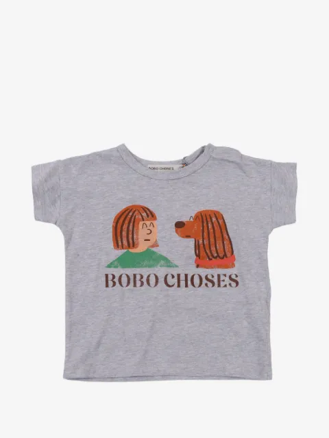 Bobo Choses Friends In A Pickle T-Shirt mit kurzen Ärmeln