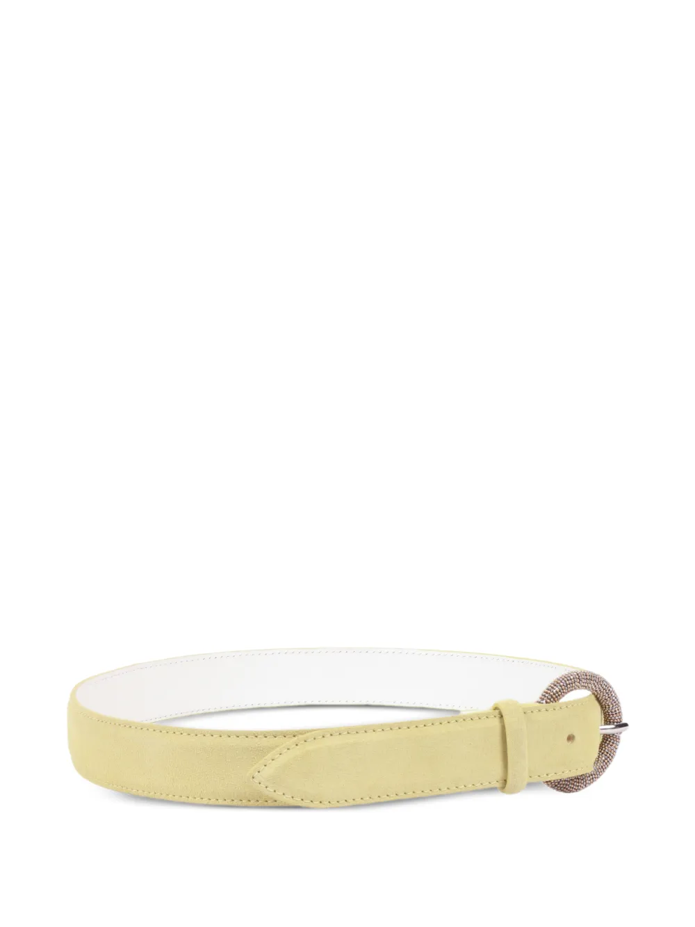  Orciani Leather Belt - Yellow 