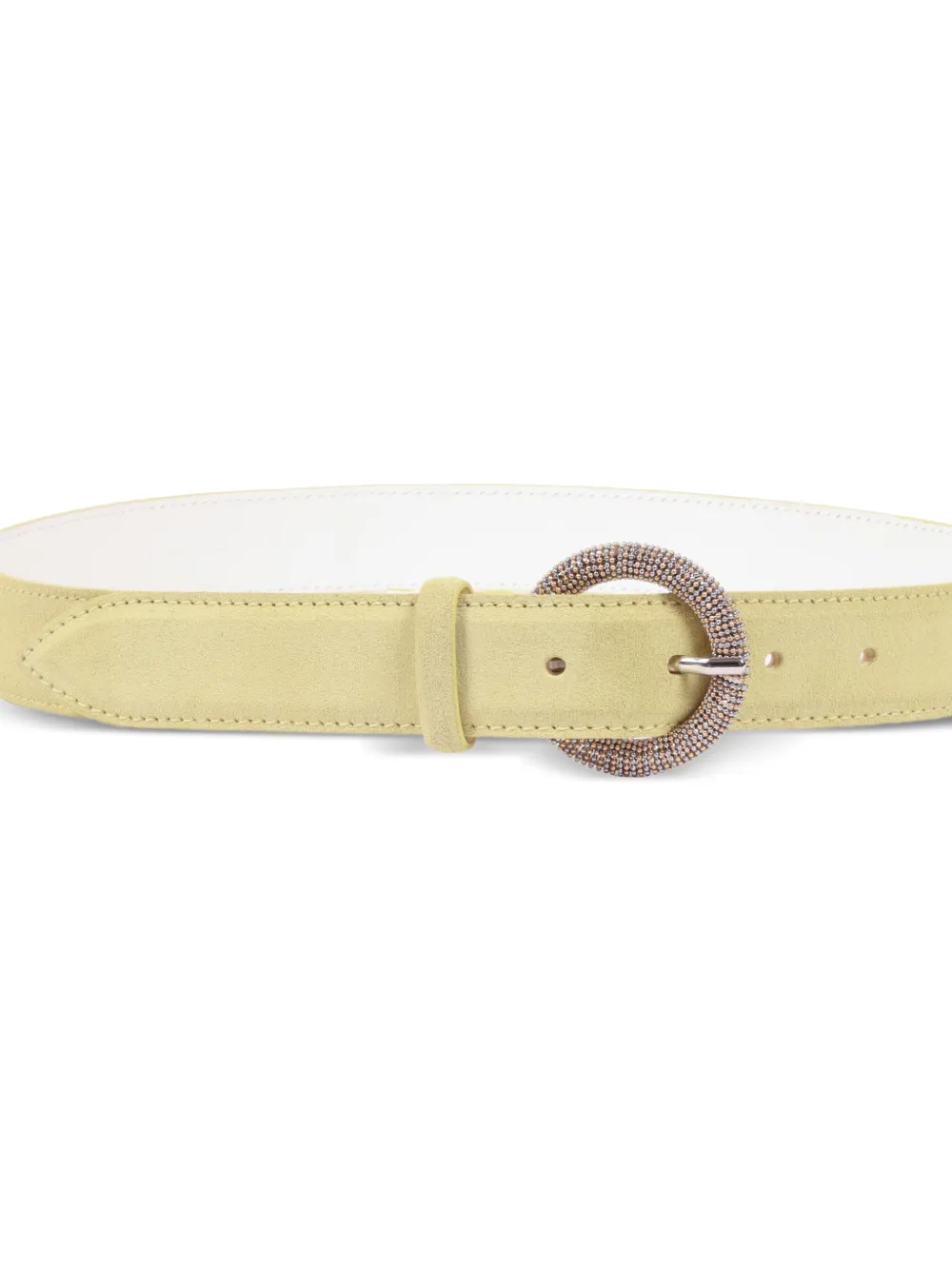  Orciani Leather Belt - Yellow 