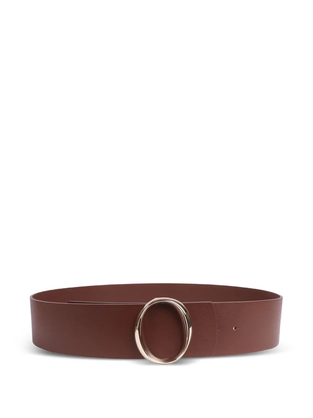 Orciani Liberty oval-buckle belt - Marrone