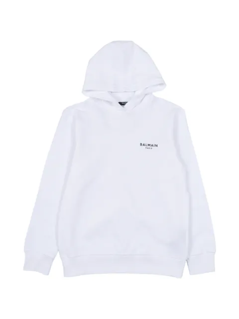 Balmain Kids hoodie con logo estampado