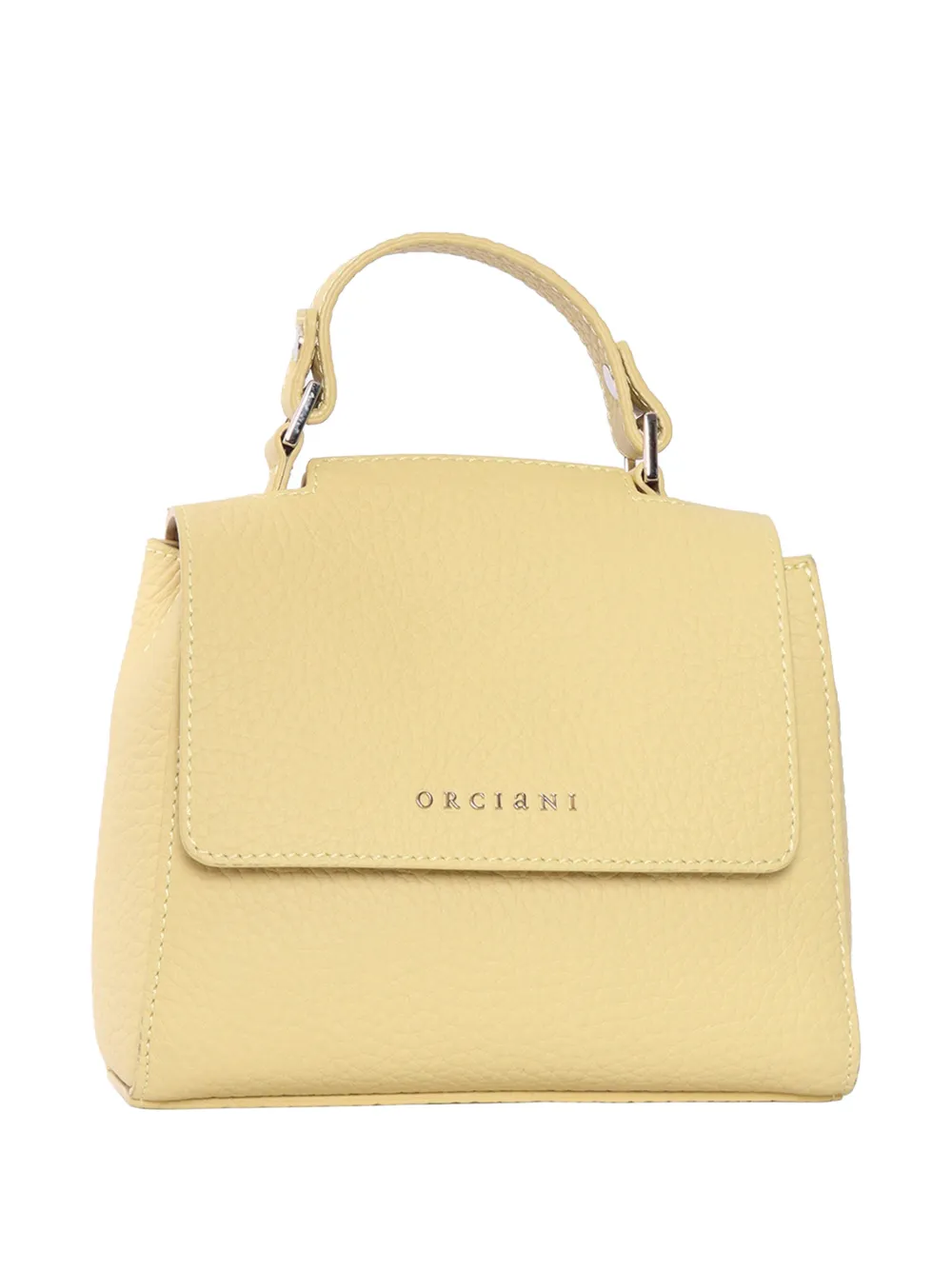 Orciani small Sveva Soft top-handle tote bag - Giallo