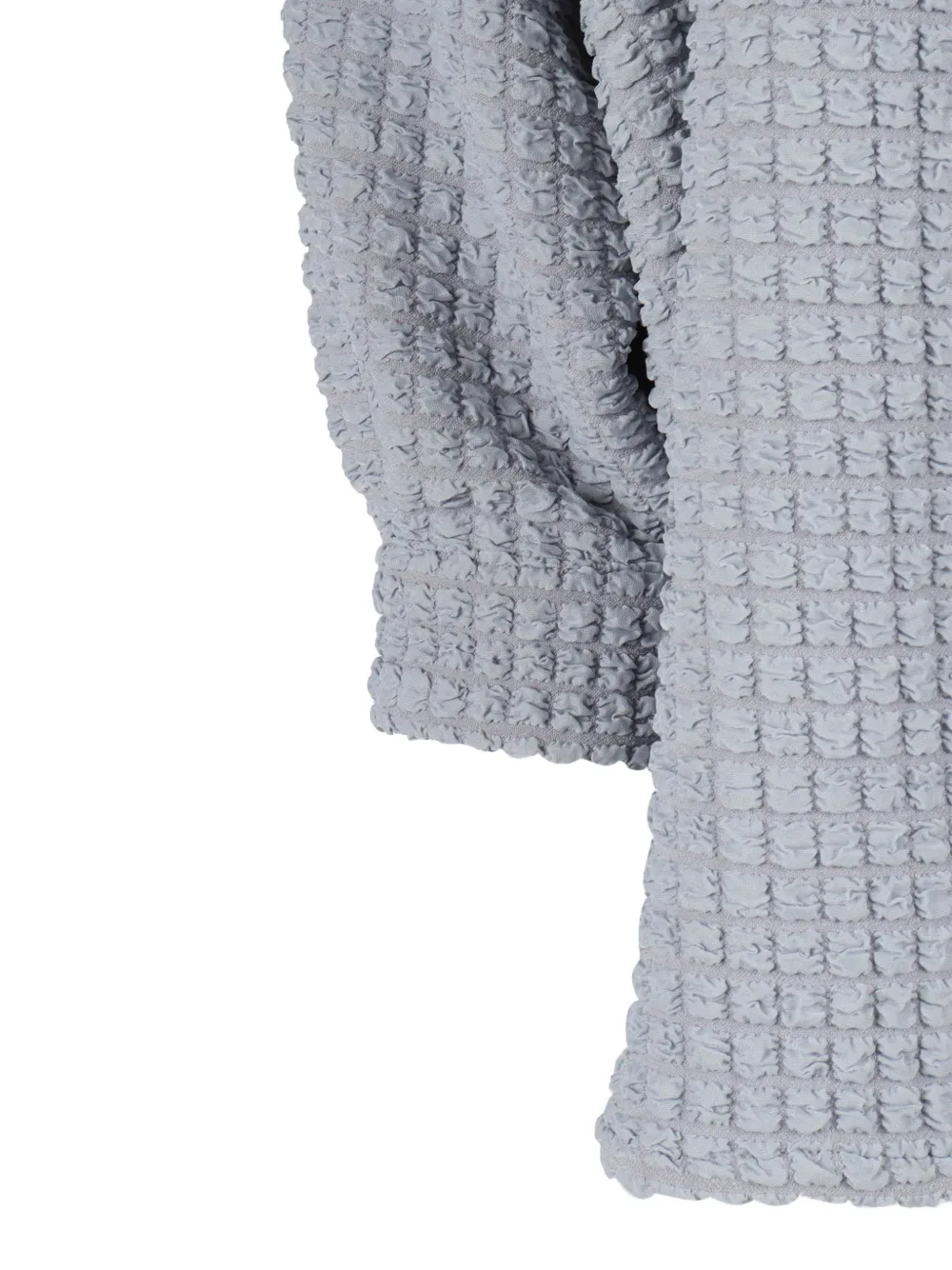  Douuod Kids Waffle-knit Shirt - Blue 