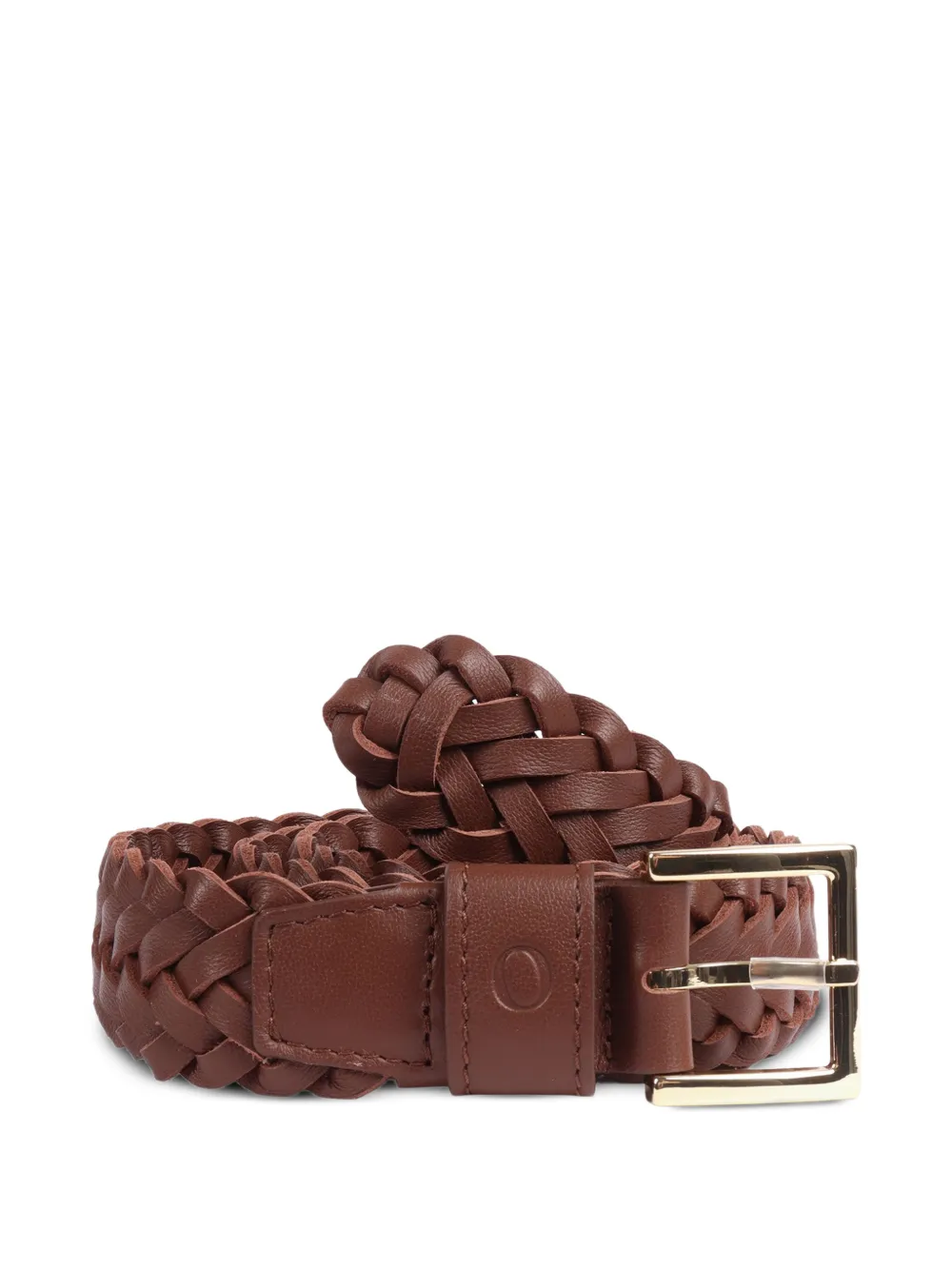 Orciani braided belt - Marrone