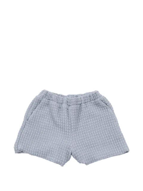 Douuod Kids shorts de tejido gofrado