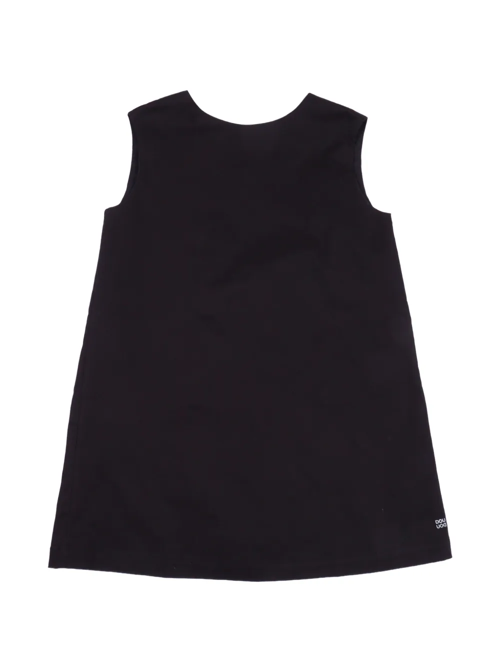 Douuod Kids Mouwloze jurk Zwart