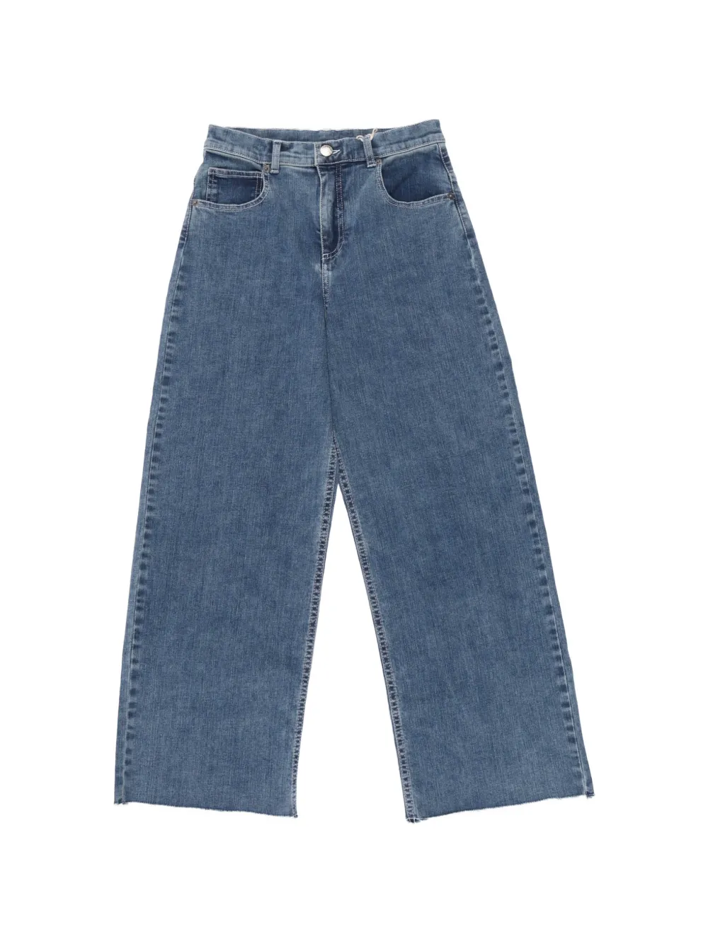 Douuod Kids straight-leg jeans - Blu