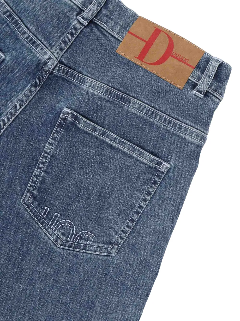  Douuod Kids Straight-leg Jeans - Blue 
