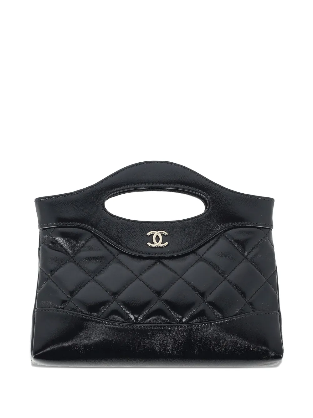 CHANEL Pre-Owned 31 logo-plaque chain bag - Nero