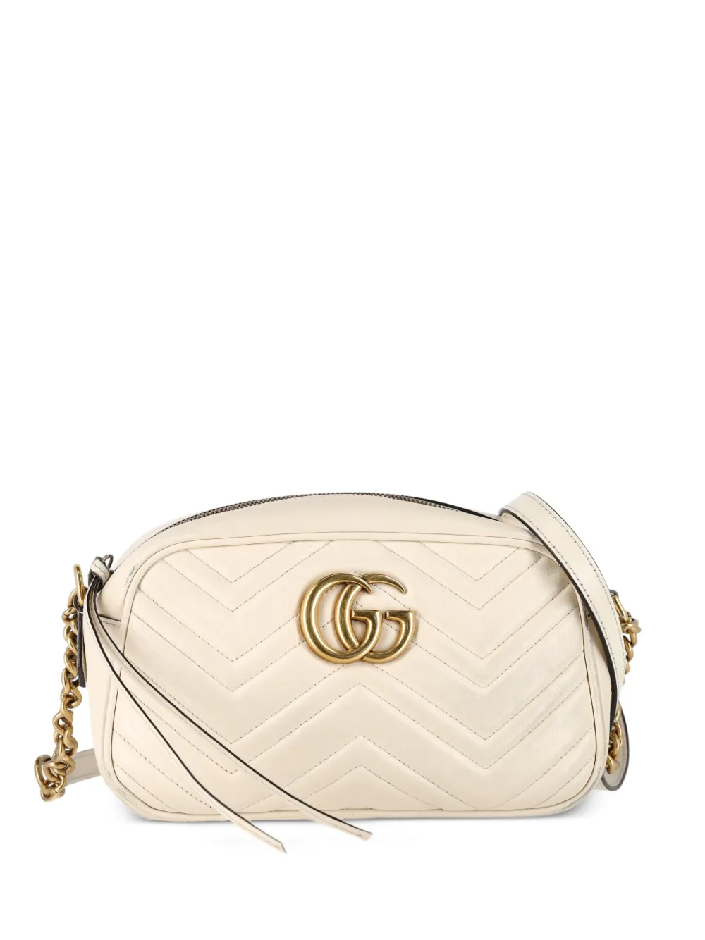Gucci Pre-Owned gg quilted camera bag - Toni neutri