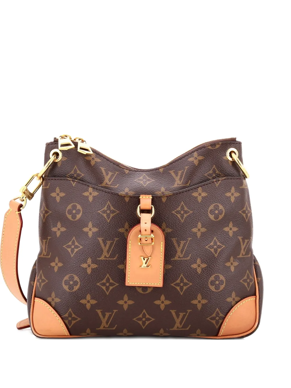 Louis Vuitton Pre-Owned Odeon NM Handbag Monogram Canvas PM crossbody bag - Braun