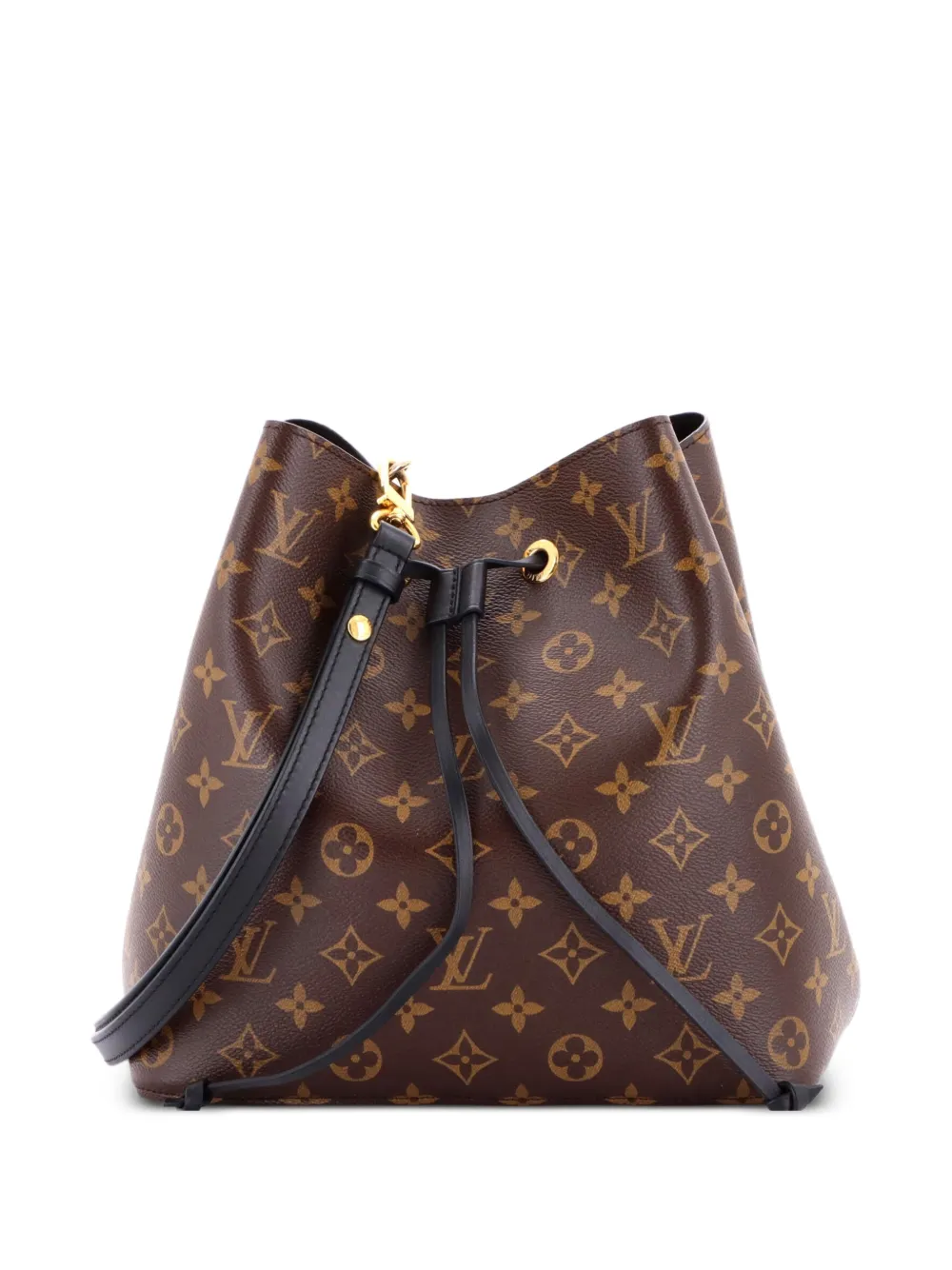 Louis Vuitton Pre-Owned Borsa a secchiello NeoNoe MM in pelle e tela con monogramma - Marrone