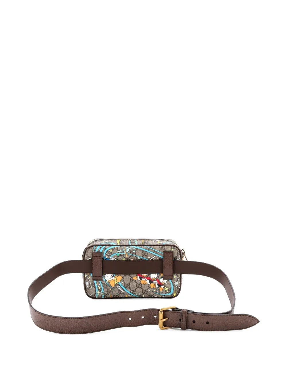 Disney Donald Duck Printed Gg Coated Canvas Belt Bag