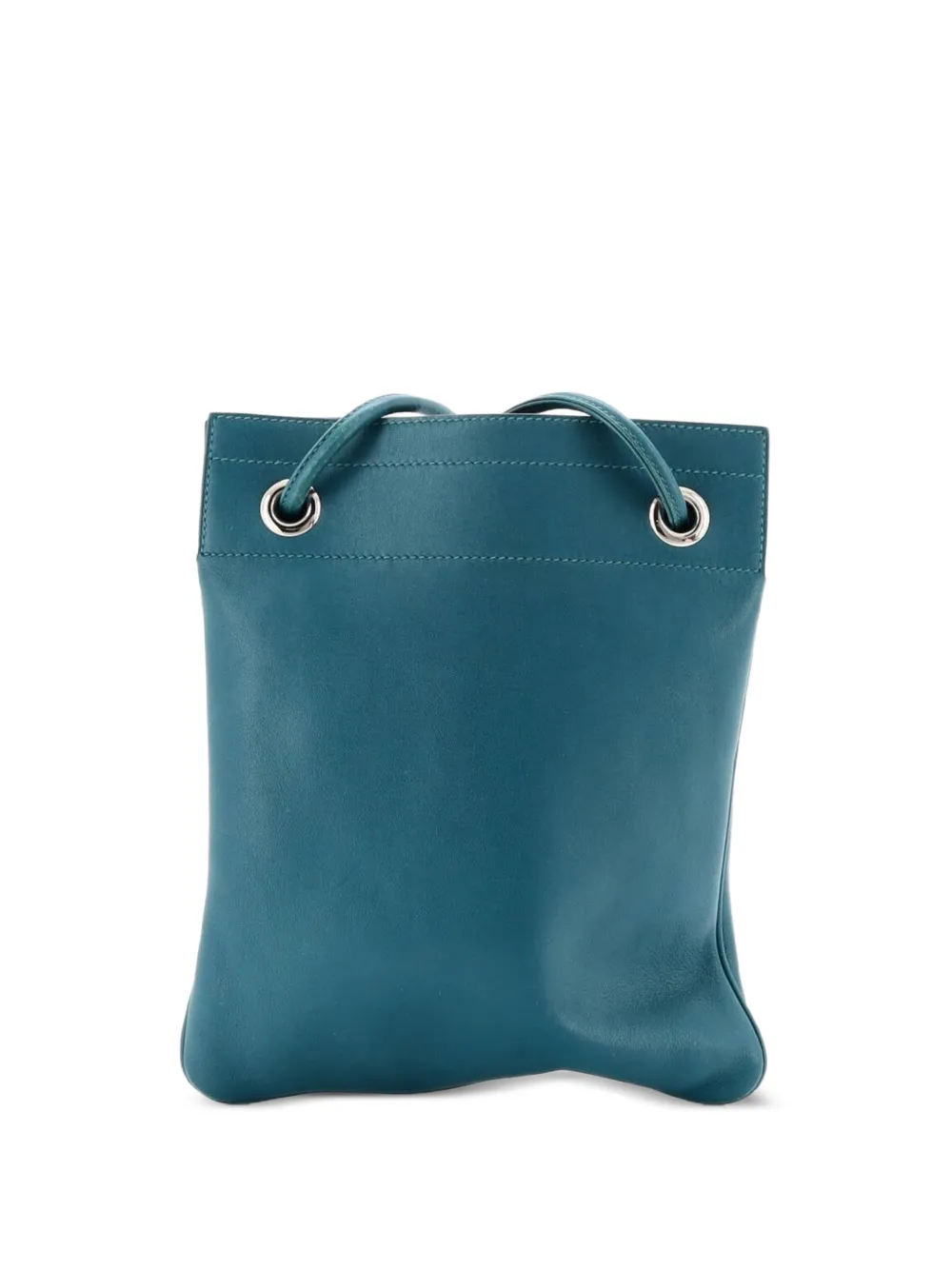 Hermès Pre-Owned Aline Bag Milo Lambskin and Swift Mini crossbody bag - Verde