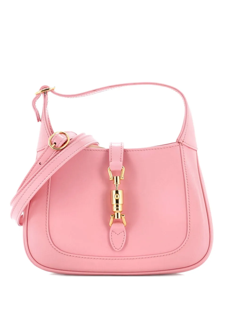 Gucci Pre-Owned Jackie 1961 Leather Mini hobo bag - Rosa