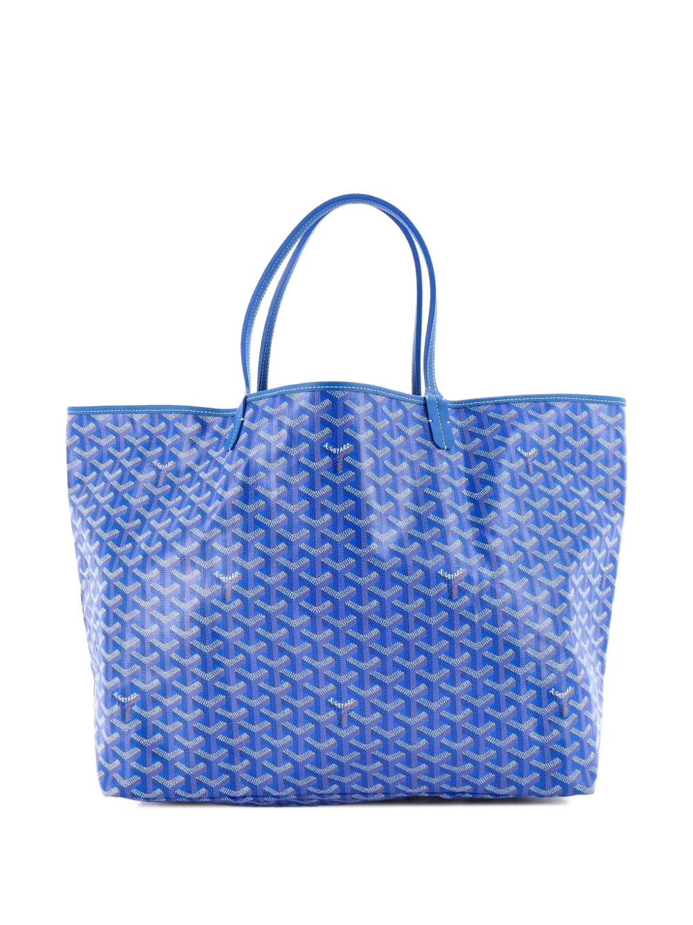 Goyard Pre-Owned Saint Louis Coated Canvas PM tote bag - Blu