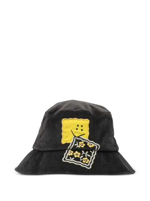 KAPITAL appliqué bucket hat