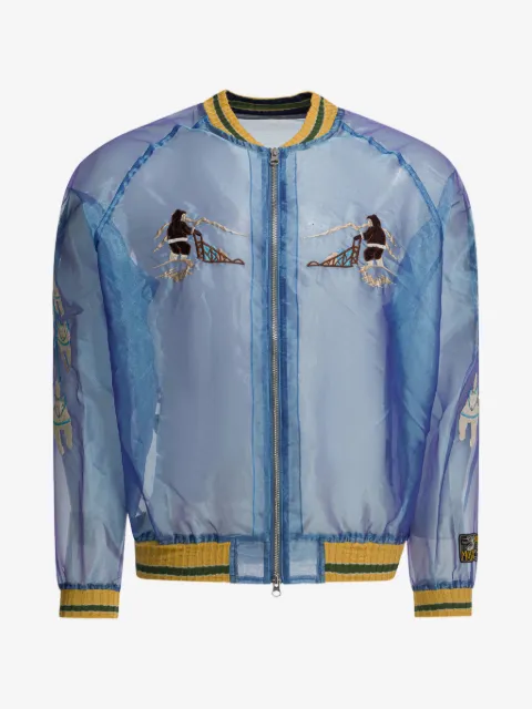 KAPITAL chamarra bomber con bordado