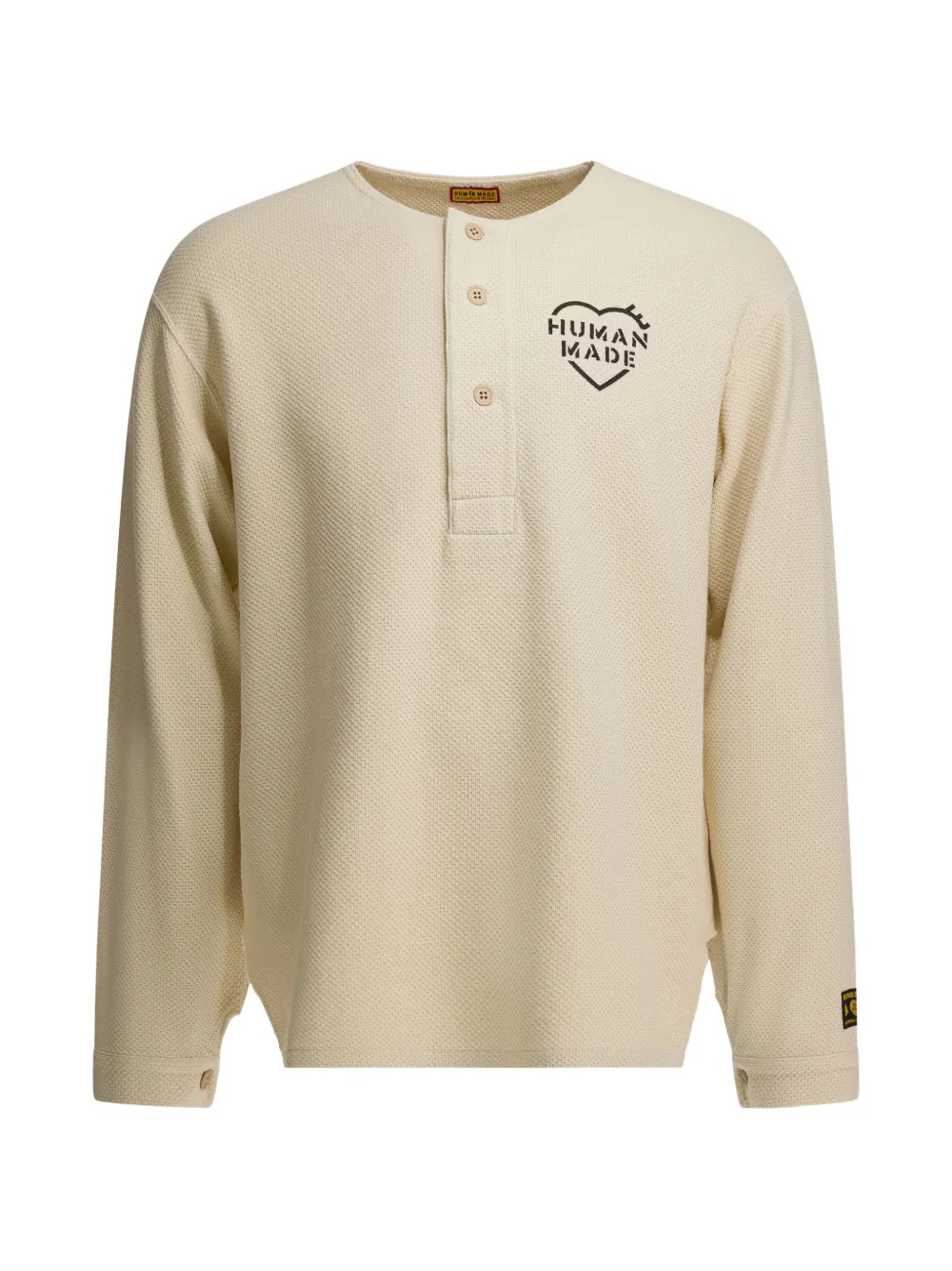 Human Made button long-sleeve sweater - Toni neutri