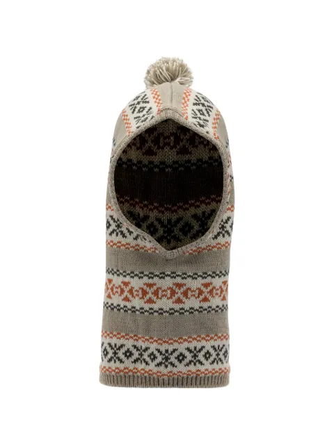 KAPITAL pompom patterned hat