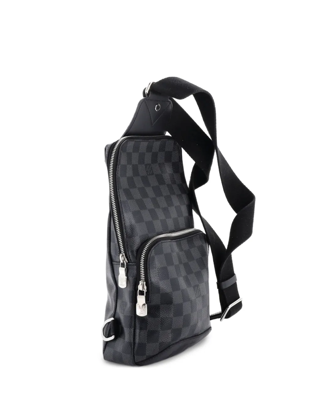 Louis Vuitton Pre-Owned Avenue Sling Bag Damier Graphite crossbody bag - Nero