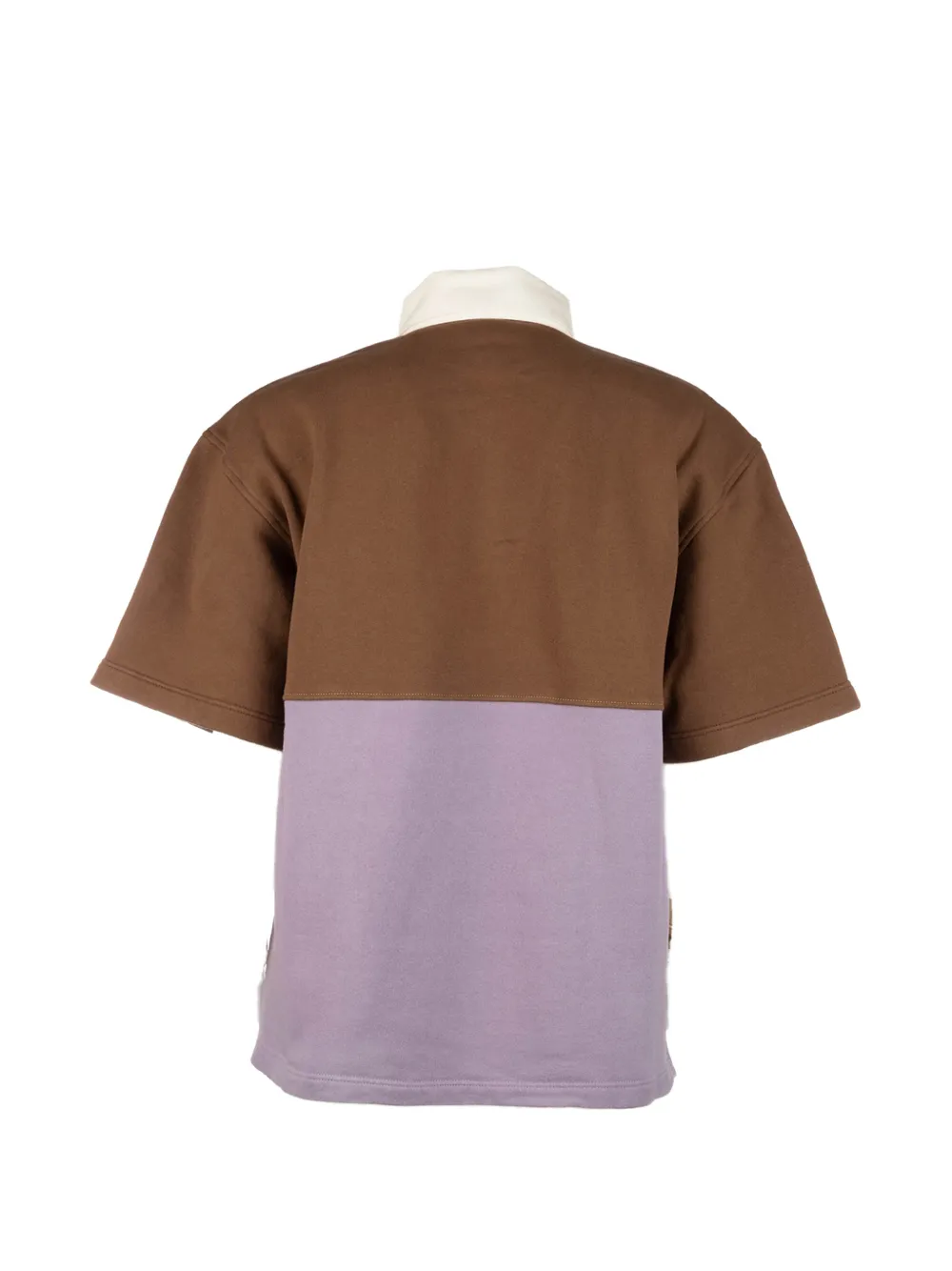 Prada Blouse met vlakken Bruin