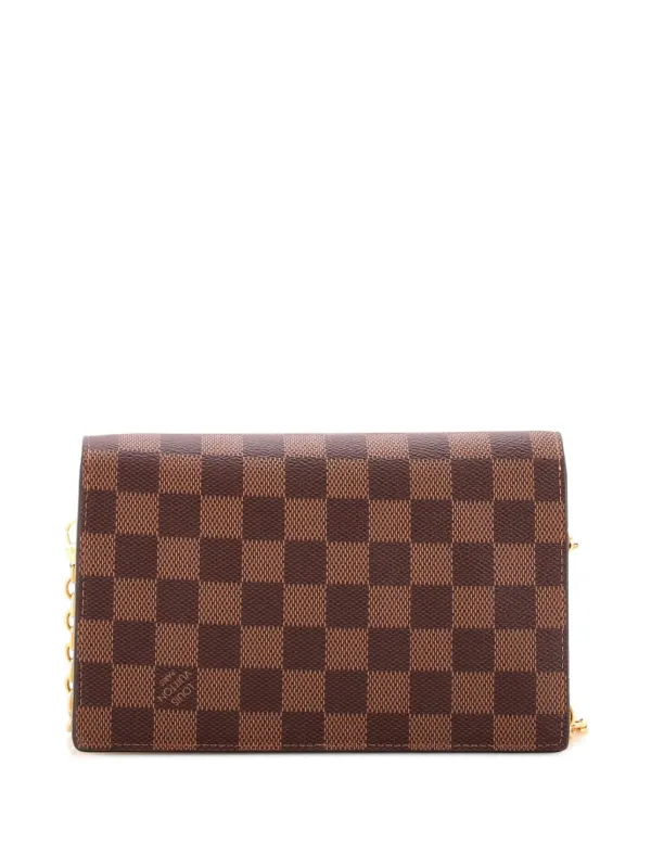 Louis Vuitton Pre-Owned ヴァヴァン チェーンウォレット NM ダミエ