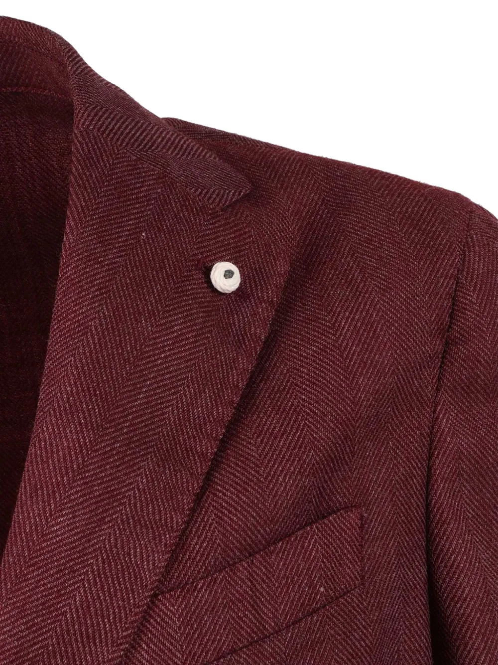 BRANDO Blazer met enkele rij knopen Rood