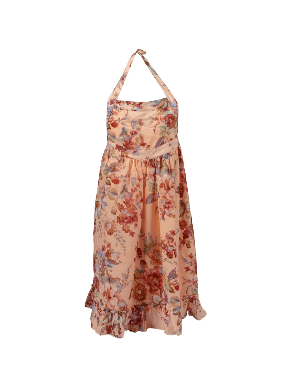 ZIMMERMANN Kids halter floral dress - Toni neutri