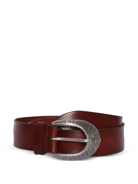 Orciani textured buckle leather belt