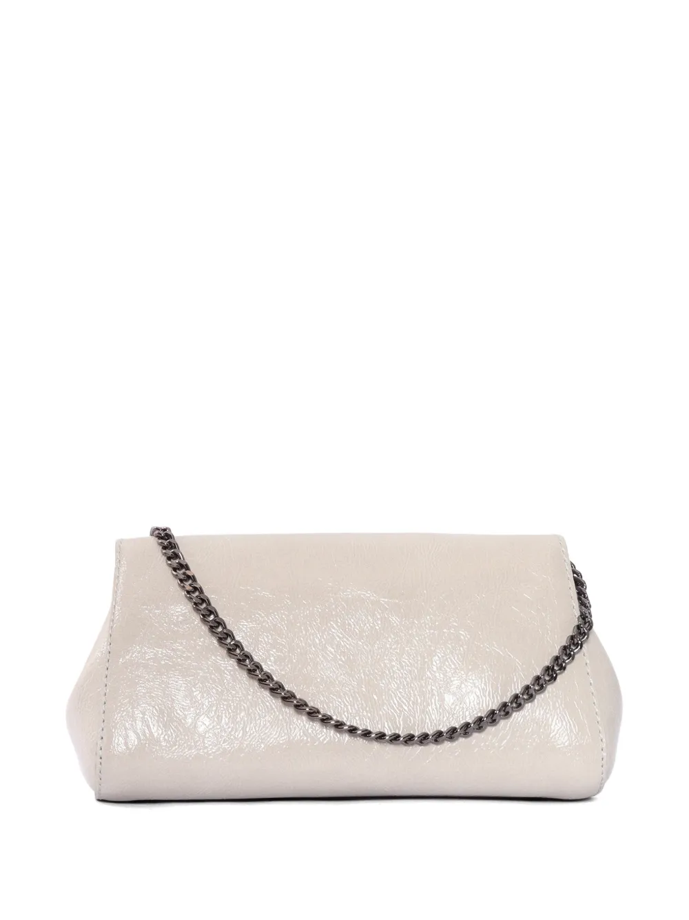  Orciani Gossip Soft Clutch Bag - Neutrals 