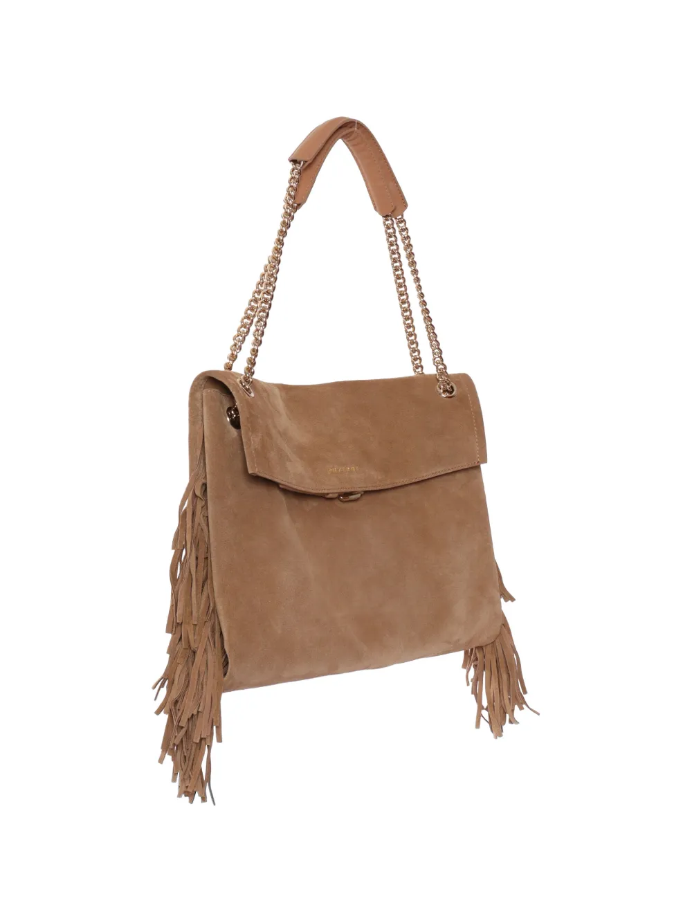 Orciani Venus schoudertas met franje Beige