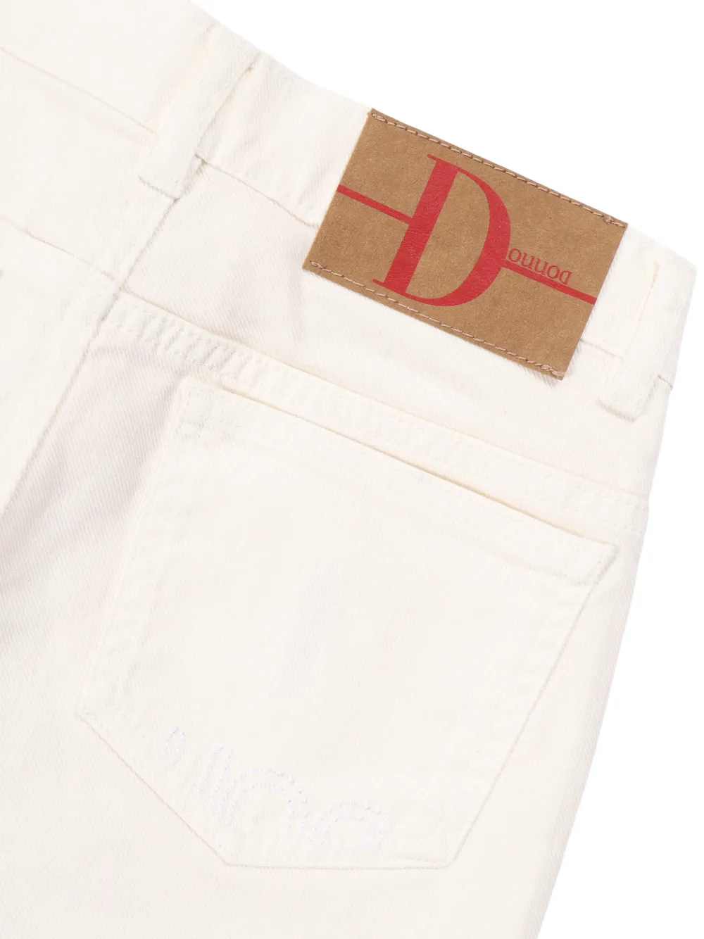  Douuod Kids Straight-leg Trousers - White 